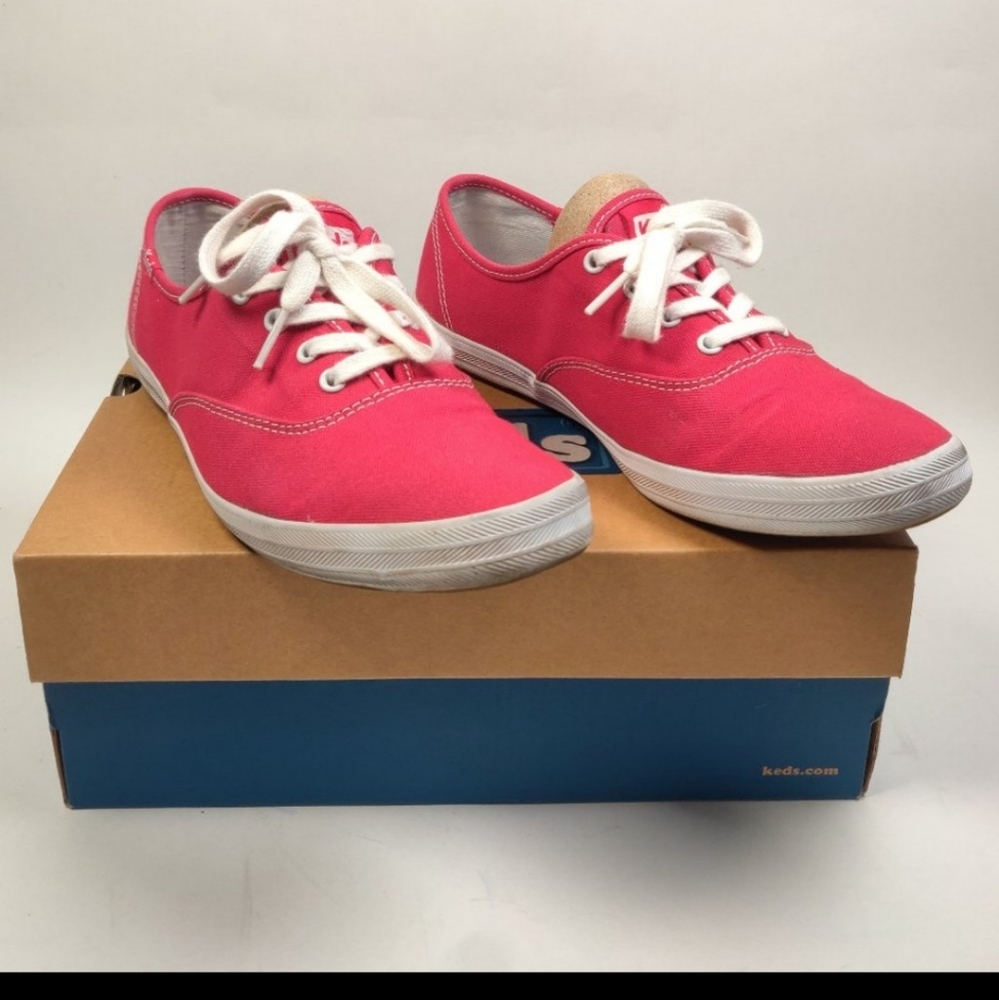 Classic Red Keds Champion Originals Sneakers